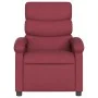 Sillón reclinable de tela rojo tinto de , Sillones - Ref: Foro24-371692, Precio: 189,63 €, Descuento: %