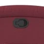 Sillón reclinable de tela rojo tinto de , Sillones - Ref: Foro24-371692, Precio: 189,63 €, Descuento: %