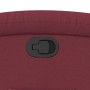 Sillón reclinable de tela rojo tinto de , Sillones - Ref: Foro24-371692, Precio: 192,49 €, Descuento: %