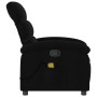 Sillón reclinable de masaje de tela negro de , Sillones - Ref: Foro24-371703, Precio: 205,72 €, Descuento: %