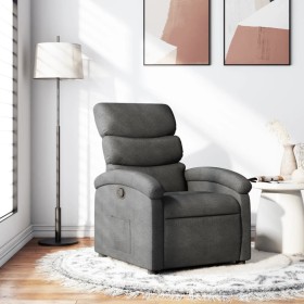 Sillón reclinable de tela gris oscuro de , Sillones - Ref: Foro24-371690, Precio: 208,95 €, Descuento: %