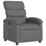 Sillón reclinable de tela gris oscuro de , Sillones - Ref: Foro24-371690, Precio: 208,95 €, Descuento: %