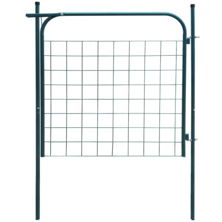 Puerta de valla de jardín 100x100 cm verde de vidaXL, Puertas de jardín - Ref: Foro24-142292, Precio: 104,53 €, Descuento: %