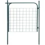 Garden fence gate 100x100 cm green by vidaXL, garden gates - Ref: Foro24-142292, Price: 99,64 €, Discount: %