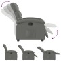 Sillón reclinable de tela gris oscuro de , Sillones - Ref: Foro24-371690, Precio: 208,95 €, Descuento: %