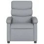 Sillón reclinable de masaje de tela gris claro de , Sillones - Ref: Foro24-371701, Precio: 203,66 €, Descuento: %