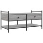 Mesa de centro madera de ingeniería gris Sonoma 99x50x50 cm de , Mesas de centro - Ref: Foro24-833963, Precio: 72,59 €, Descu...