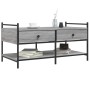 Mesa de centro madera de ingeniería gris Sonoma 99x50x50 cm de , Mesas de centro - Ref: Foro24-833963, Precio: 72,59 €, Descu...