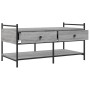 Mesa de centro madera de ingeniería gris Sonoma 99x50x50 cm de , Mesas de centro - Ref: Foro24-833963, Precio: 72,59 €, Descu...
