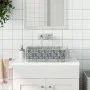 Lavabo de encimera rectangular cerámica gris azul 46x35,5x13 cm de , Lavabos - Ref: Foro24-155072, Precio: 142,08 €, Descuent...