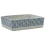 Lavabo de encimera rectangular cerámica gris azul 46x35,5x13 cm de , Lavabos - Ref: Foro24-155072, Precio: 142,08 €, Descuent...