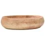 Ovales Aufsatzwaschbecken aus brauner Keramik, 59 x 40 x 15 cm von , Sinkt - Ref: Foro24-155079, Preis: 177,11 €, Rabatt: %