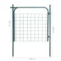 Garden fence gate 100x100 cm green by vidaXL, garden gates - Ref: Foro24-142292, Price: 99,64 €, Discount: %