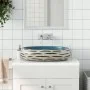 Multicolor ceramic oval countertop washbasin 59x40x15 cm by , Sinks - Ref: Foro24-155085, Price: 149,07 €, Discount: %