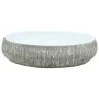 Gray and blue ceramic oval countertop sink 59x40x15 cm by , Sinks - Ref: Foro24-155093, Price: 138,70 €, Discount: %