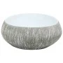 Gray and blue ceramic oval countertop sink 59x40x15 cm by , Sinks - Ref: Foro24-155093, Price: 138,70 €, Discount: %