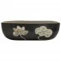 Lavabo encimera rectangular cerámica gris negro 48x37,5x13,5 cm de , Lavabos - Ref: Foro24-155098, Precio: 160,77 €, Descuent...