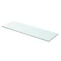 Panel de estante vidrio claro 80x25 cm de vidaXL, Estantes y estanterías - Ref: Foro24-243835, Precio: 20,06 €, Descuento: %