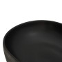 Lavabo sobre encimera ovalado cerámica gris y negro 59x40x14 cm de , Lavabos - Ref: Foro24-155109, Precio: 157,99 €, Descuent...