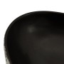 Lavabo de encimera ovalado cerámica negro azul 56,5x36,5x13,5cm de , Lavabos - Ref: Foro24-155114, Precio: 141,98 €, Descuent...