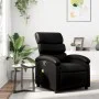 Sillón de masaje reclinable cuero sintético negro de , Sillones - Ref: Foro24-371720, Precio: 201,83 €, Descuento: %