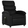 Sillón de masaje reclinable cuero sintético negro de , Sillones - Ref: Foro24-371720, Precio: 201,83 €, Descuento: %