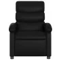 Sillón de masaje reclinable cuero sintético negro de , Sillones - Ref: Foro24-371720, Precio: 201,83 €, Descuento: %