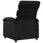 Sillón de masaje reclinable cuero sintético negro de , Sillones - Ref: Foro24-371720, Precio: 201,83 €, Descuento: %