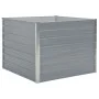 Jardinera elevada 100x100x77 cm acero galvanizado gris de vidaXL, Maceteros y jardineras - Ref: Foro24-42407, Precio: 62,88 €...