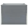 Jardinera elevada 100x100x77 cm acero galvanizado gris de vidaXL, Maceteros y jardineras - Ref: Foro24-42407, Precio: 62,88 €...