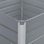 Jardinera elevada 100x100x77 cm acero galvanizado gris de vidaXL, Maceteros y jardineras - Ref: Foro24-42407, Precio: 62,88 €...