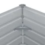 Jardinera elevada 100x100x77 cm acero galvanizado gris de vidaXL, Maceteros y jardineras - Ref: Foro24-42407, Precio: 62,88 €...