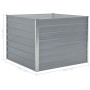 Jardinera elevada 100x100x77 cm acero galvanizado gris de vidaXL, Maceteros y jardineras - Ref: Foro24-42407, Precio: 56,52 €...