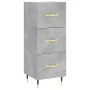Concrete gray plywood sideboard 34.5x34x180 cm by , Sideboards - Ref: Foro24-3200181, Price: 106,08 €, Discount: %
