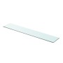 Panel de estante vidrio claro 90x15 cm de vidaXL, Estantes y estanterías - Ref: Foro24-243838, Precio: 23,41 €, Descuento: %