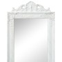 Espejo de pie estilo barroco blanco 160x40 cm de vidaXL, Espejos - Ref: Foro24-243691, Precio: 95,83 €, Descuento: %