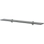 Estante flotante de cristal 80x10 cm 8 mm de vidaXL, Estantes y estanterías - Ref: Foro24-243767, Precio: 21,82 €, Descuento: %