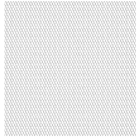 Valla alambrada jardín acero inoxidable 50x50 cm 30x17x2,5 mm de vidaXL, Paneles de vallas - Ref: Foro24-142282, Precio: 26,9...