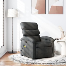 Sillón de masaje reclinable de tela gris oscuro de , Sillones - Ref: Foro24-371702, Precio: 207,33 €, Descuento: %