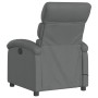 Sillón de masaje reclinable de tela gris oscuro de , Sillones - Ref: Foro24-371702, Precio: 207,33 €, Descuento: %