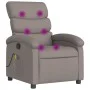 Sillón de masaje reclinable de tela gris taupé de , Sillones - Ref: Foro24-371709, Precio: 205,74 €, Descuento: %