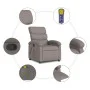 Sillón de masaje reclinable de tela gris taupé de , Sillones - Ref: Foro24-371709, Precio: 205,74 €, Descuento: %