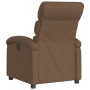 Sillón reclinable de tela marrón de , Sillones - Ref: Foro24-371693, Precio: 191,51 €, Descuento: %