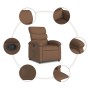 Sillón reclinable de tela marrón de , Sillones - Ref: Foro24-371693, Precio: 191,51 €, Descuento: %