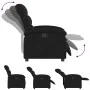 Sillón reclinable de tela negro de , Sillones - Ref: Foro24-371691, Precio: 183,16 €, Descuento: %