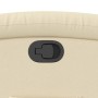 Sillón reclinable de tela crema de , Sillones - Ref: Foro24-371698, Precio: 192,90 €, Descuento: %