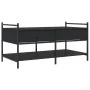 Mesa de centro madera de ingeniería negro 99x50x50 cm de , Mesas de centro - Ref: Foro24-833960, Precio: 71,72 €, Descuento: %