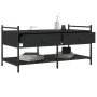 Mesa de centro madera de ingeniería negro 99x50x50 cm de , Mesas de centro - Ref: Foro24-833960, Precio: 71,72 €, Descuento: %