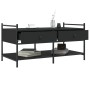 Mesa de centro madera de ingeniería negro 99x50x50 cm de , Mesas de centro - Ref: Foro24-833960, Precio: 72,59 €, Descuento: %