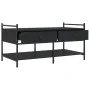 Mesa de centro madera de ingeniería negro 99x50x50 cm de , Mesas de centro - Ref: Foro24-833960, Precio: 71,72 €, Descuento: %